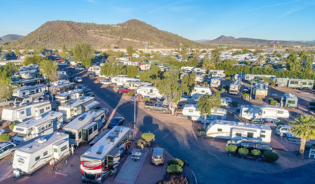 Desert's Edge RV Park in Phoenix